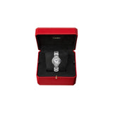 Buy Shop Cartier Ballon Bleu De Cartier Diamonds White Dial Silver Steel Strap Watch for Women - W4BB0015 USA Online