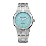 Maurice Lacroix Aikon Automatic Sky Blue Dial Silver Steel Strap Watch For Men - AI6008-SS00F-431-C