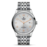 Tudor 1926 Automatic Silver Dial Silver Steel Strap Watch for Men - M91650-0001