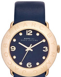Buy Shop Marc Jacobs Blade Blue Dial Blue Leather Strap Watch for Women - MBM1224 USA Online
