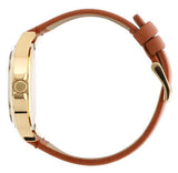 Buy Shop Marc Jacobs Baby Dave White Dial Brown Leather Strap Watch for Women - MBM1261 USA Online