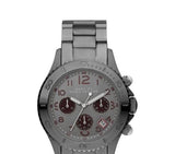 Marc Jacobs Rock Gunmetal Grey Dial Grey Steel Strap Watch for Men - MBM3160