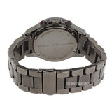 Buy Shop Marc Jacobs Rock Chronograph Gunmetal Grey Dial Grey Steel Strap Watch for Men - MBM3160 USA Online