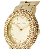 Buy Shop Marc Jacobs Marci Gold Dial Gold Steel Strap Watch for Women - MBM3191 USA Online