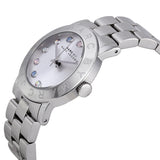 Buy Shop Marc Jacobs Amy Dexter Silver Dial Silver Steel Strap Watch for Women - MBM3214 USA Online