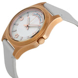 Buy Shop Marc Jacobs Baby Dave White Dial White Leather Strap Watch for Women - MBM1260 USA Online