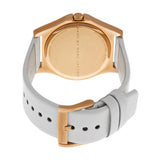 Buy Shop Marc Jacobs Baby Dave White Dial White Leather Strap Watch for Women - MBM1260 USA Online
