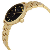 Buy Shop Marc Jacobs Baker Black Dial Gold Steel Strap Watch for Women - MBM3355 USA Online