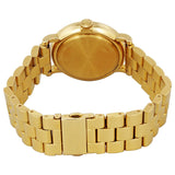 Buy Shop Marc Jacobs Baker Black Dial Gold Steel Strap Watch for Women - MBM3355 USA Online