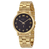 Buy Shop Marc Jacobs Baker Dexter Black Dial Gold Steel Strap Watch for Women - MBM3421 USA Online