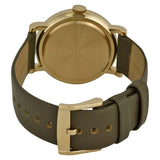 Buy Shop Marc Jacobs Baker Olive Green Dial Olive Green Leather Strap Watch for Women - MBM1328 USA Online