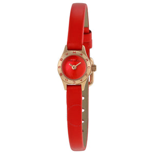Buy Shop Marc Jacobs Blade Red Dial Red Leather Strap Watch for Women - MBM1343 USA Online