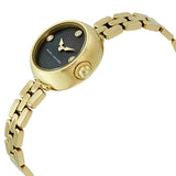 Buy Shop Marc Jacobs Courtney Mother of Pearl Black Dial Gold Steel Strap Watch for Women - MJ3460 USA Online