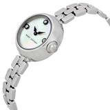 Buy Shop Marc Jacobs Courtney Mother of Pearl White Dial Silver Steel Strap Watch for Women - MJ3459 USA Online