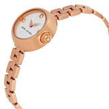 Buy Shop Marc Jacobs Courtney White Dial Rose Gold Steel Strap Watch for Women - MJ3458 USA Online