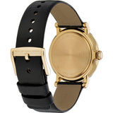 Buy Shop Marc Jacobs Baker Black Dial Black Leather Strap Watch for Women - MBM1269 USA Online