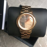 Buy Shop Marc Jacobs Marci Rose Gold Dial Rose Gold Steel Strap Watch for Women - MBM3099 USA Online