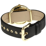 Buy Shop Marc Jacobs Amy Black Dial Black Leather Strap Watch for Women - MBM1154 USA Online