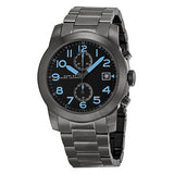 Buy Shop Marc Jacobs Larry Chronograph Black Dial Gunmetal Grey Steel Strap Watch for Men - MBM5031 USA Online
