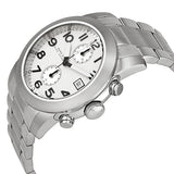 Buy Shop Marc Jacobs Larry Chronograph White Dial Silver Steel Strap Watch for Men - MBM5030 USA Online