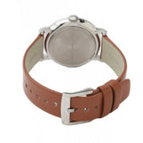 Buy Shop Marc Jacobs Baker White Dial Brown Leather Strap Watch for Women - MBM1265 USA Online