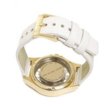 Buy Shop Marc Jacobs Henry Skeleton White Dial White Leather Strap Watch for Women - MBM1339 USA Online