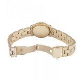 Buy Shop Marc Jacobs Mini Amy White Dial Gold Steel Strap Watch for Women - MBM3057 USA Online