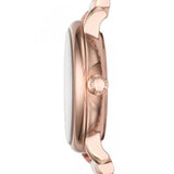 Buy Shop Marc Jacobs Baker Navy Blue Dial Rose Gold Steel Strap Watch for Women - MBM3332 USA Online