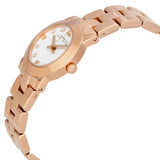 Buy Shop Marc Jacobs Mini Amy White Dial Rose Gold Steel Strap Watch for Women - MBM3078 USA Online