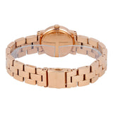 Buy Shop Marc Jacobs Mini Amy White Dial Rose Gold Steel Strap Watch for Women - MBM3078 USA Online