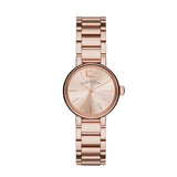 Buy Shop Marc Jacobs Peggy Rose Gold Dial Rose Gold Steel Strap Watch for Women - MBM3406 USA Online