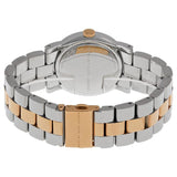 Buy Shop Marc Jacobs Amy Silver Dial Two Tone Steel Strap Watch for Women - MBM3194 USA Online