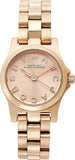 Buy Shop Marc Jacobs Dinky Rose Gold Dial Rose Gold Steel Strap Watch for Women - MBM3200 USA Online