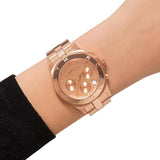 Buy Shop Marc Jacobs Blade Chronograph Rose Gold Dial Rose Gold Steel Strap Watch for Women - MBM3102 USA Online