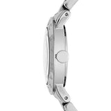 Buy Shop Marc Jacobs Amy Analog Mother of Pearl Grey Dial Silver Steel Strap Watch for Women - MBM8608 USA Online