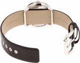 Buy Shop Marc Jacobs Amy Black Dial Black Leather Strap Watch for Women - MBM1140 USA Online