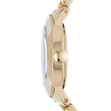 Buy Shop Marc Jacobs Amy Blue Dial Gold Steel Strap Watch for Women - MBM3303 USA Online
