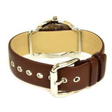 Buy Shop Marc Jacobs Amy Brown Dial Brown Leather Strap Watch for Women - MBM1139 USA Online
