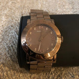 Buy Shop Marc Jacobs Amy Brown Dial Brown Steel Strap Watch for Women - MBM3119 USA Online