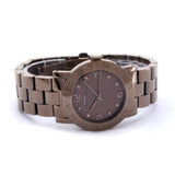 Buy Shop Marc Jacobs Amy Brown Dial Brown Steel Strap Watch for Women - MBM3119 USA Online
