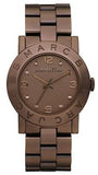 Buy Shop Marc Jacobs Amy Brown Dial Brown Steel Strap Watch for Women - MBM3119 USA Online