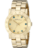 Buy Shop Marc Jacobs Amy Dexter Gold Dial Gold Steel Strap Watch for Women - MBM3215 USA Online