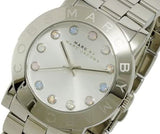 Buy Shop Marc Jacobs Amy Dexter Silver Dial Silver Steel Strap Watch for Women - MBM3214 USA Online