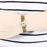 Buy Shop Marc Jacobs Amy Dinky White Dial Gold Steel Strap Watch for Women - MBM3226 USA Online