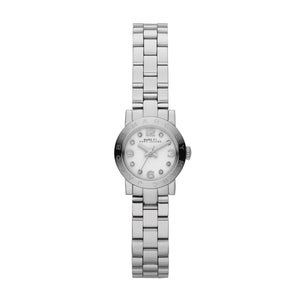 Buy Shop Marc Jacobs Amy Dinky White Dial Silver Steel Strap Watch for Women - MBM3225 USA Online