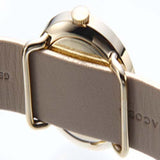 Buy Shop Marc Jacobs Amy Gold Dial Gold Leather Strap Watch for Women - MBM8627 USA Online