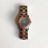Buy Shop Marc Jacobs Amy Grey Dial Two Tone Steel Strap Watch for Women - MBM3195 USA Online