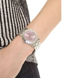 Buy Shop Marc Jacobs Amy Life Pink Dial Silver Steel Strap Watch for Women - MBM3300 USA Online