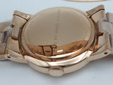 Buy Shop Marc Jacobs Amy Pink Dial Rose Gold Steel Strap Dial Watch for Women - MBM8625 USA Online