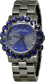 Buy Shop Marc Jacobs Amy Purple Dial Black Steel Strap Watch for Women - MBM3224 USA Online